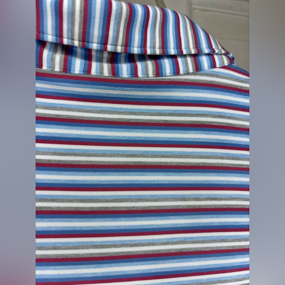 Scotty Cameron Peter Millar Junkyard Dog Circle T Striped Polo Shirt XL Tour - Picture 9 of 13